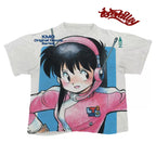 MELANIN Niche Cartoon Illustration Retro Short Sleeve T Shirt