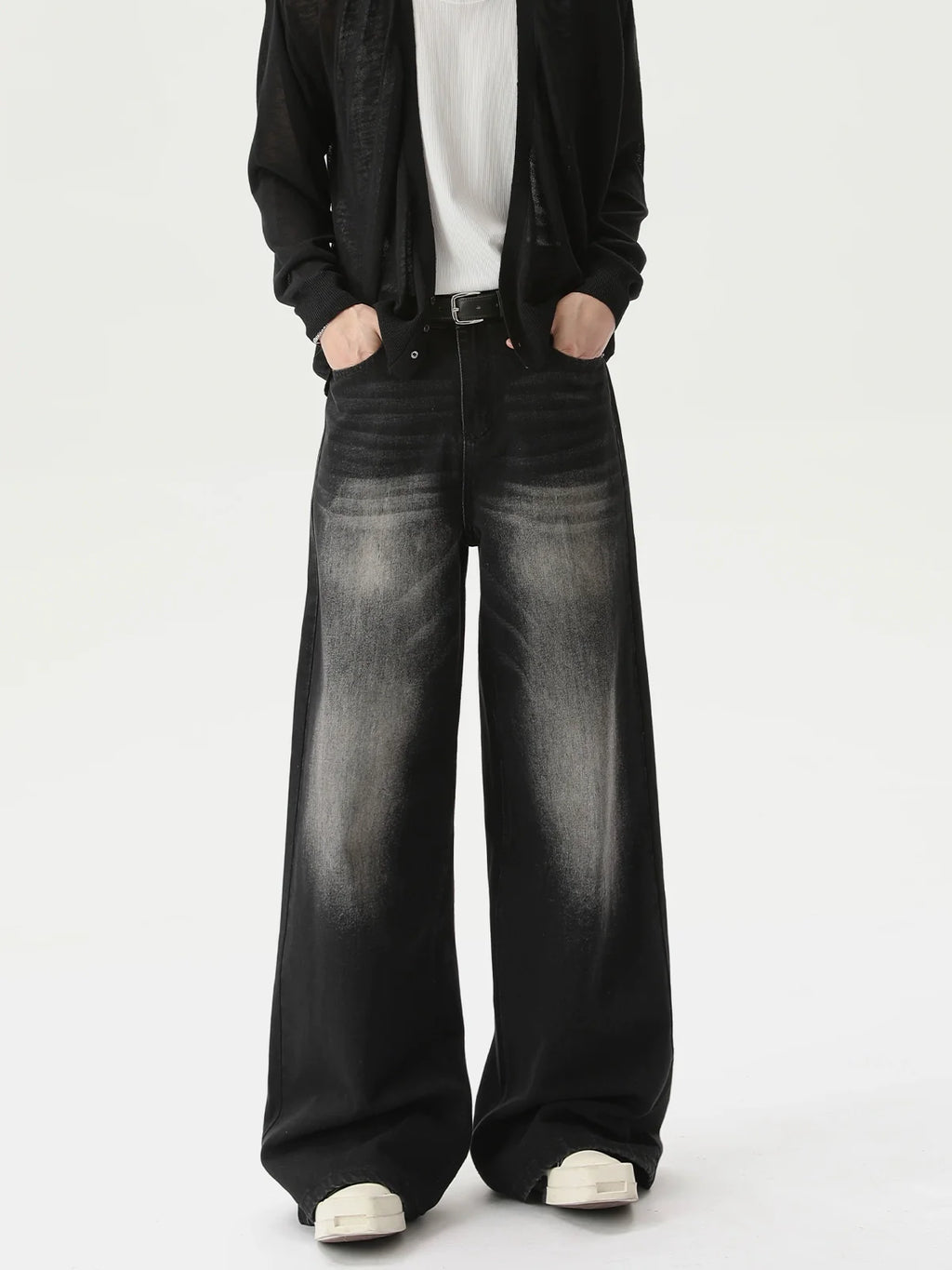 TURNTIDE Loose Straight Wide Leg Versatile Jeans
