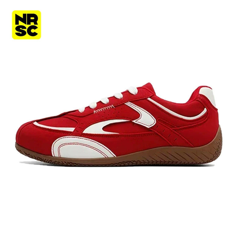 Newrockstarchoppa Retro German Trainer Racing Sneakers