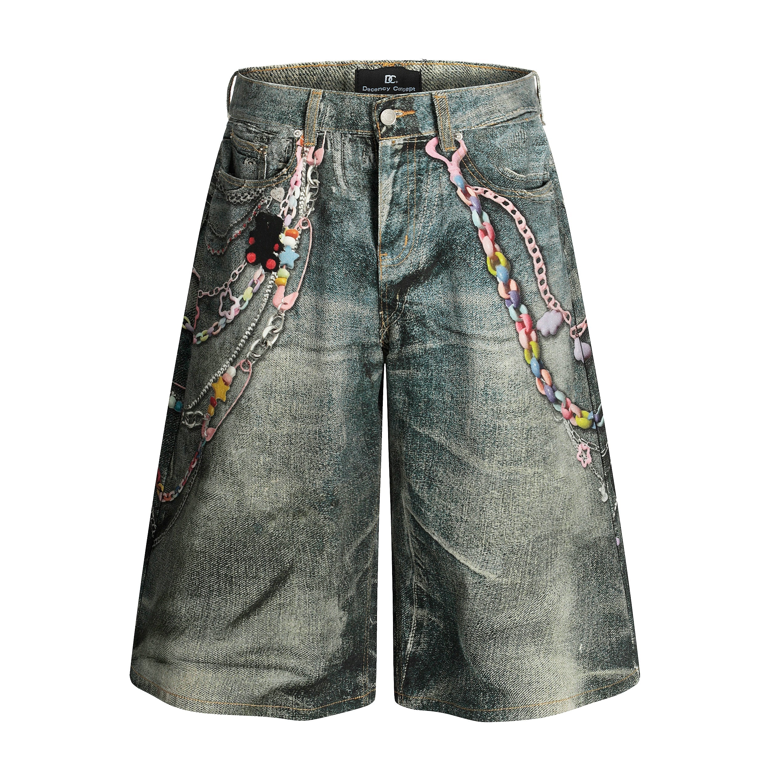MADWITCH denim shorts
