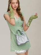 Neeley Summer Leather Cloud Crossbody Bag