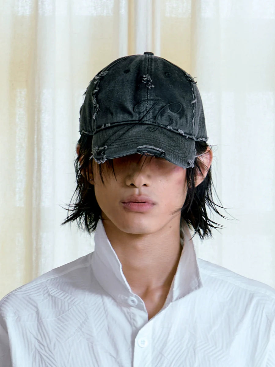 JCAESAR Old Embroidery Logo Cap