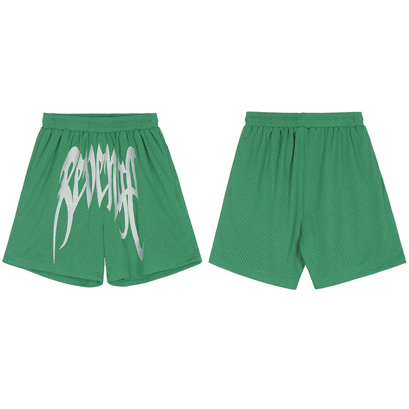 Revenge XXXTentacion Embroidered Shorts