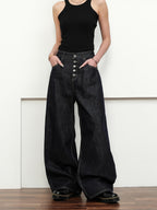 FLYOFF streèt breasted denim jeans