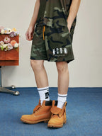 MEDM American Hip Hop Loose Wide Leg Shorts