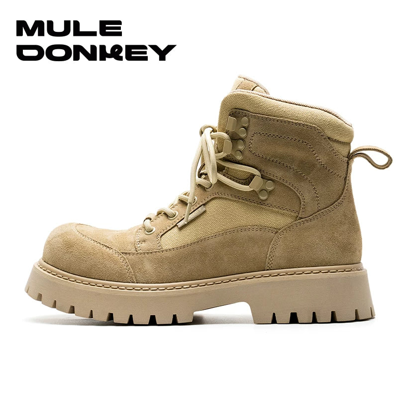 Donkey Thick Soled Martin Boots