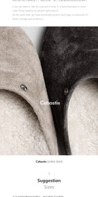 Cebostin Fleece Lazy One-pedal Shoes