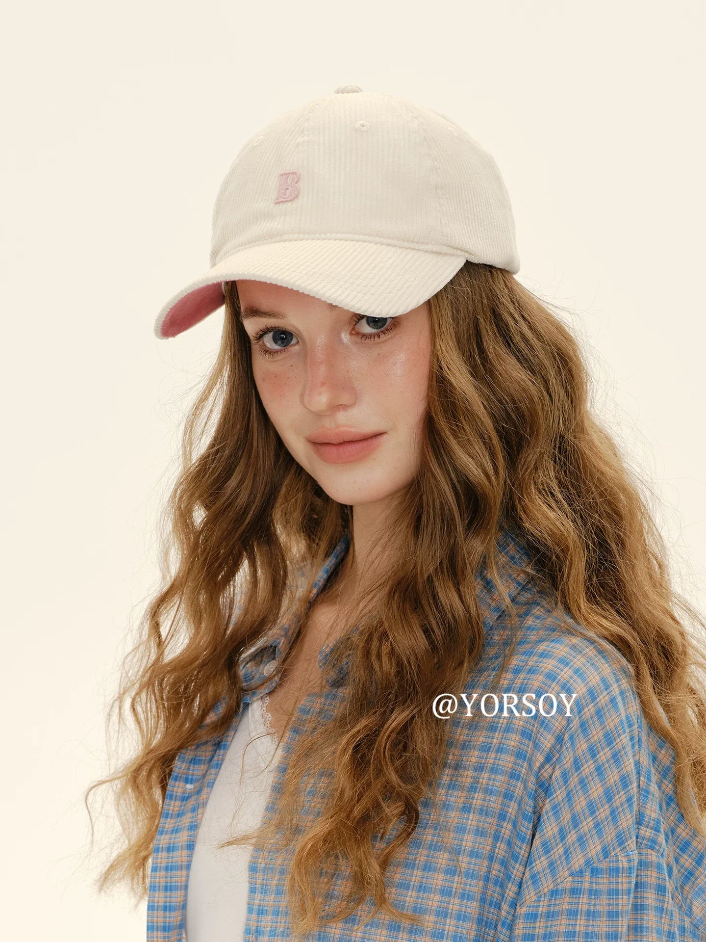 YORSOY Vintage Versatile Corduroy Cap