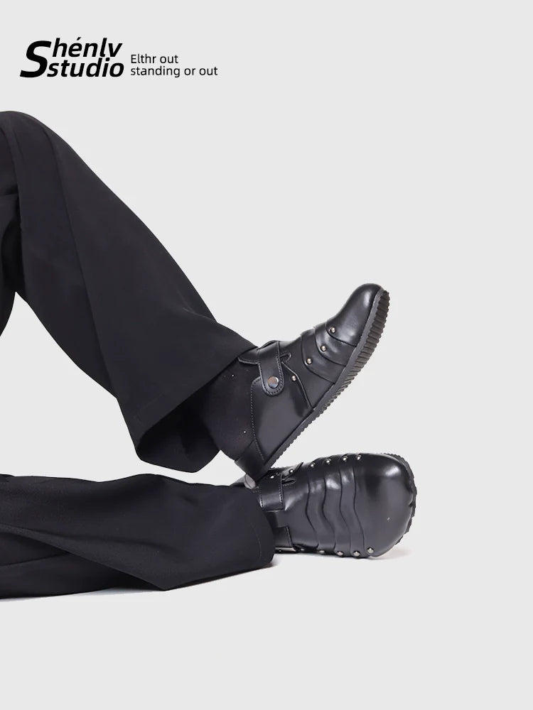 SHENLV STUDIO Multi-layer Stacked Birkenstocks