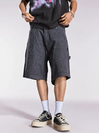 Remedy Loose Straight Leopard Tooling Shorts