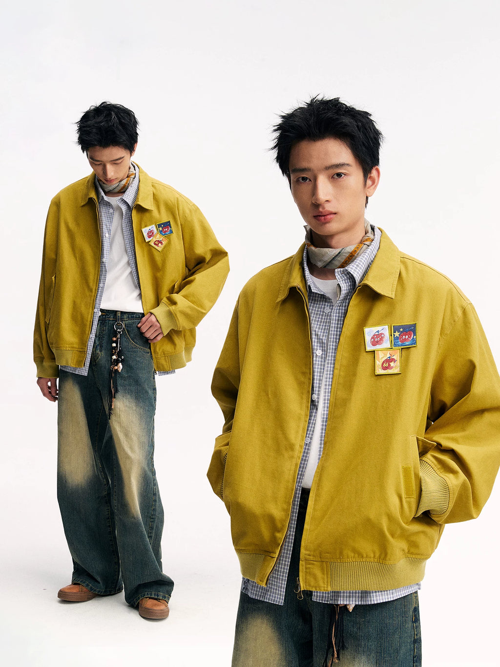 Mr. Jiangnan NewJNXS Velcro Bomber Flight Jacket