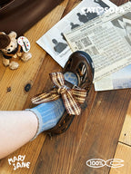 Cat & Sofa Mary Jane Brown Leopard Flats