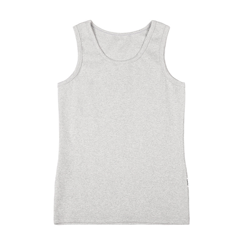 FUNKYFUN Ribbed Vest Fashionable Sleeveless Vest