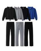 ZOZOFOREST Casual Sweater Sweatpants Dog Walking Set