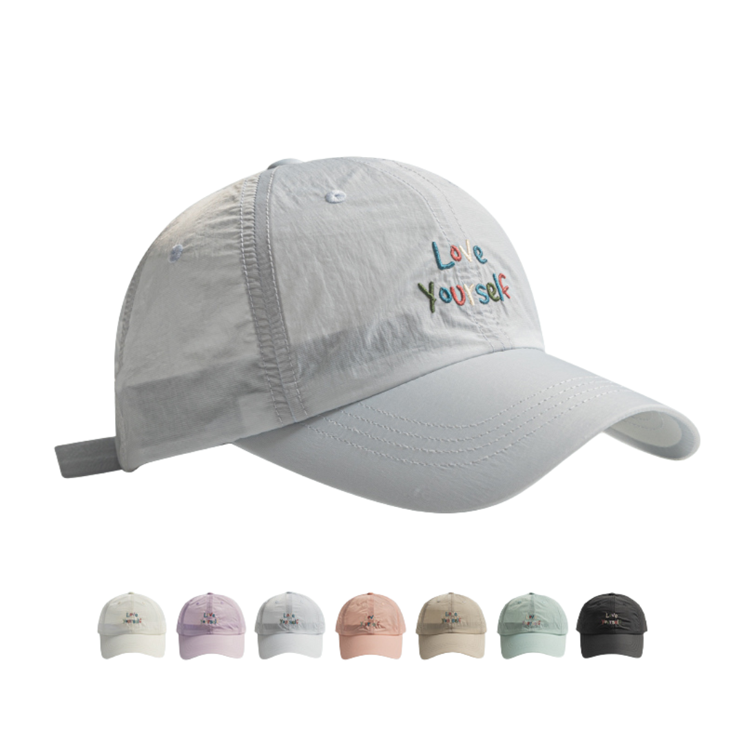 Kac Lightweight love yourself Baseball Cap