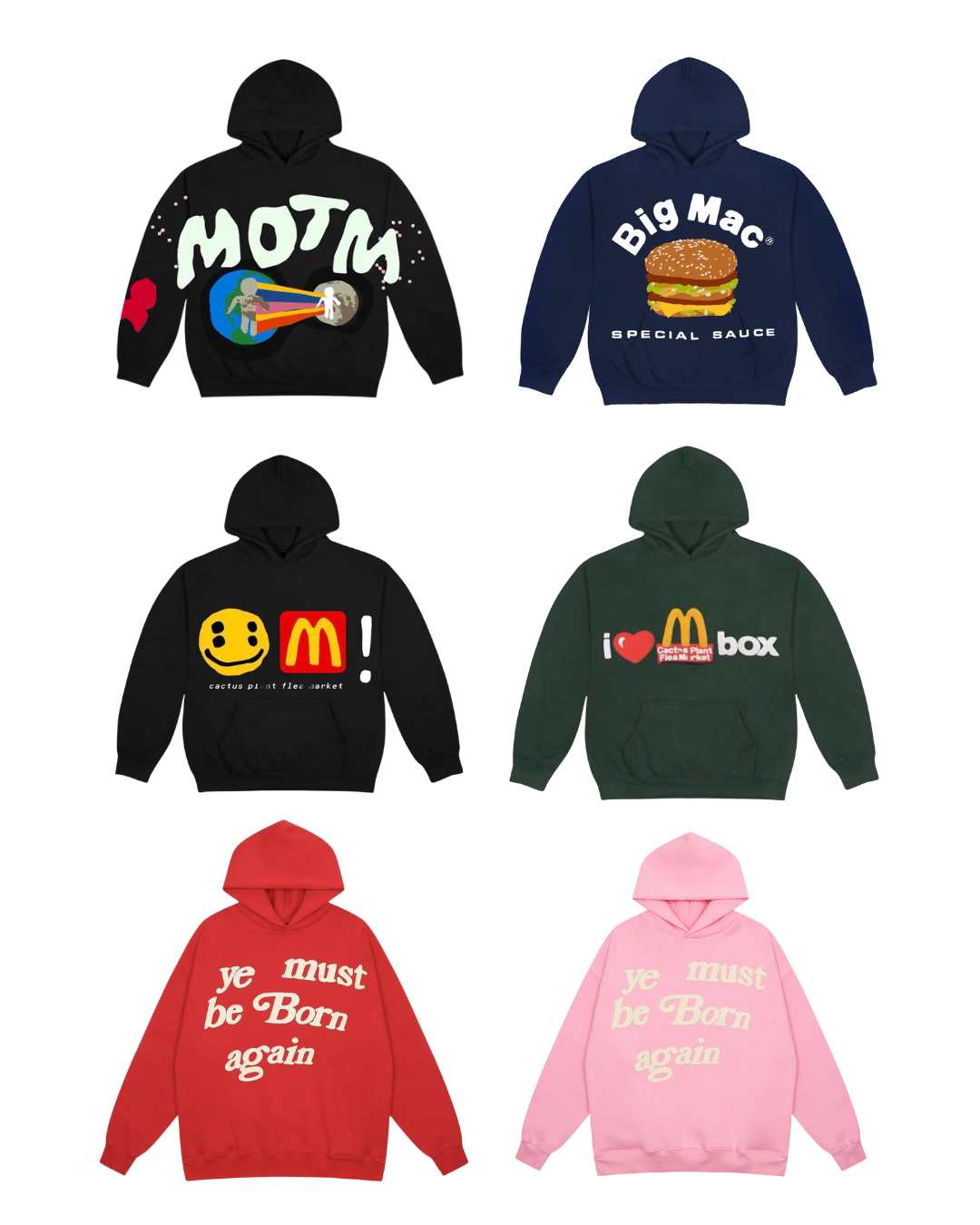 CPFM CHO Kanye Rebirth FOG Hooded Sweatshirt