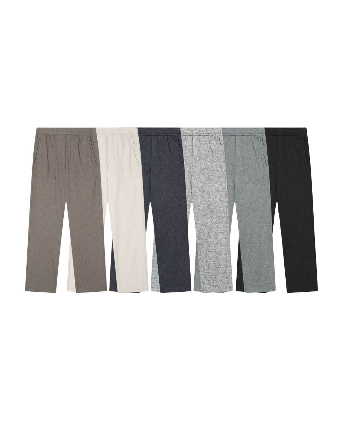 NO LOGO Loose Straight Sweatpants