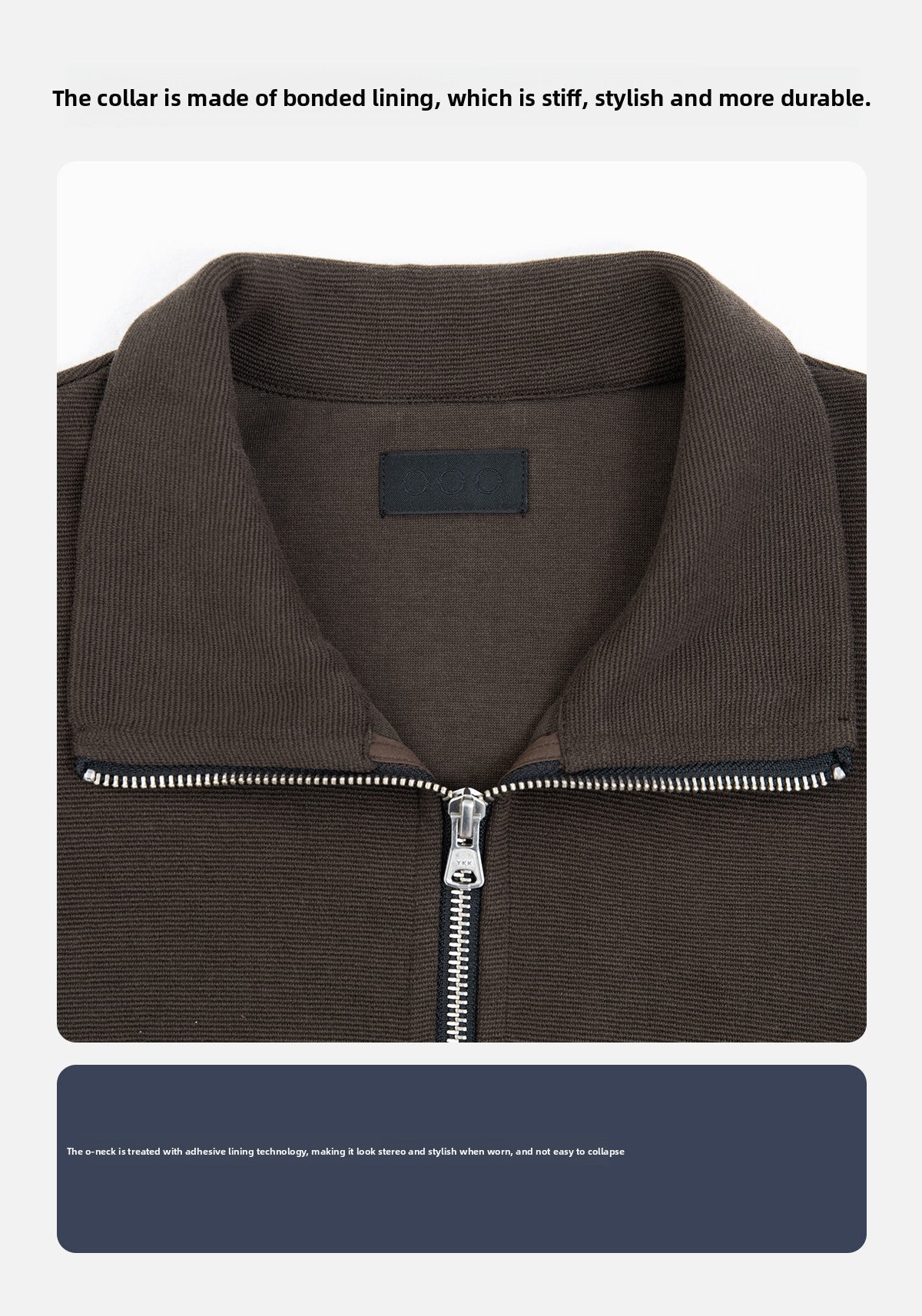 PLUS NO LOGO Casual Jacquard Striped Sweater Jacket